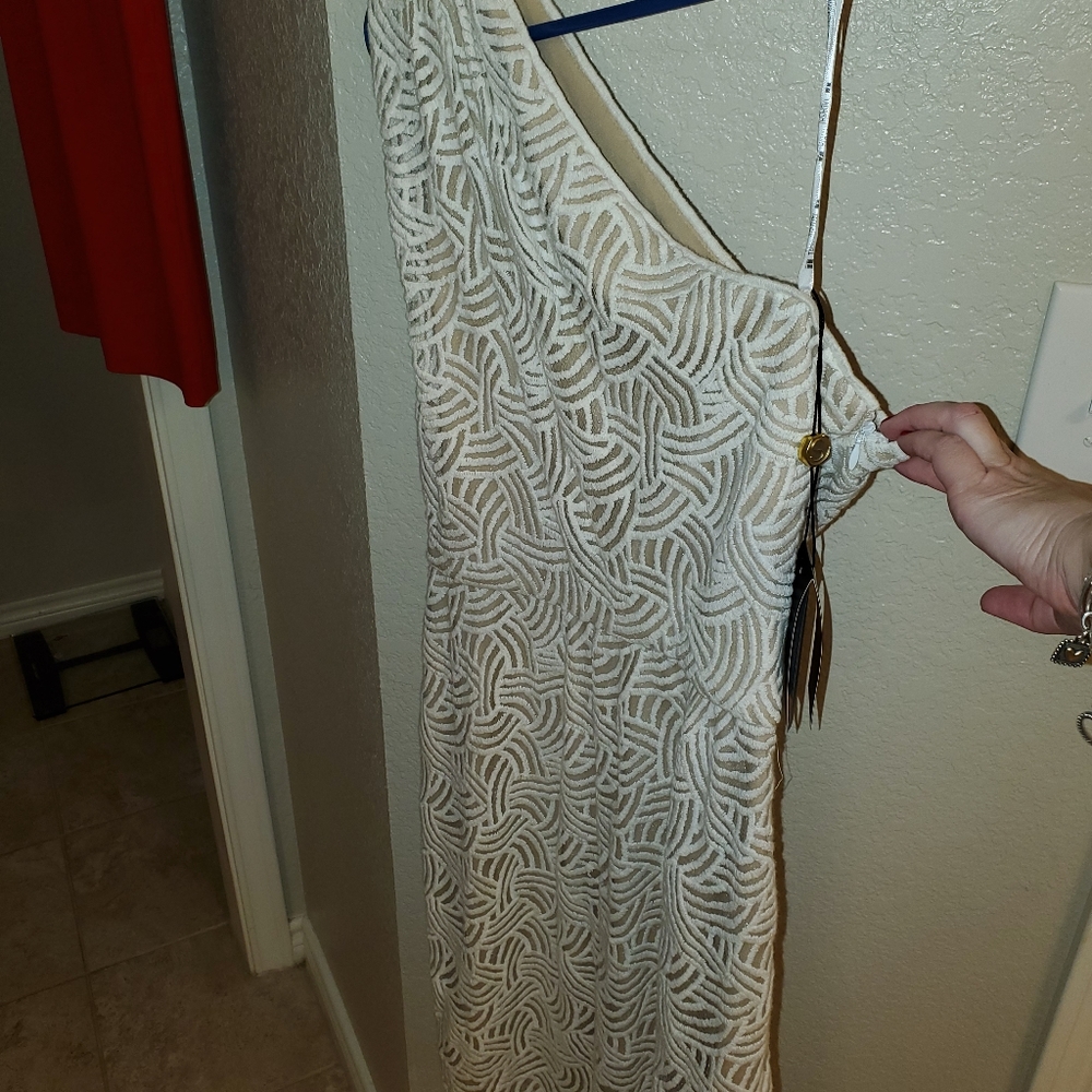 Tadashi one shoulder dress